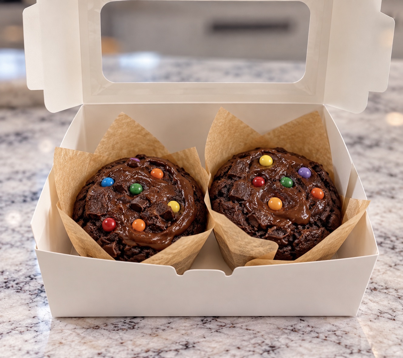 Cosmic Brownie Muffins